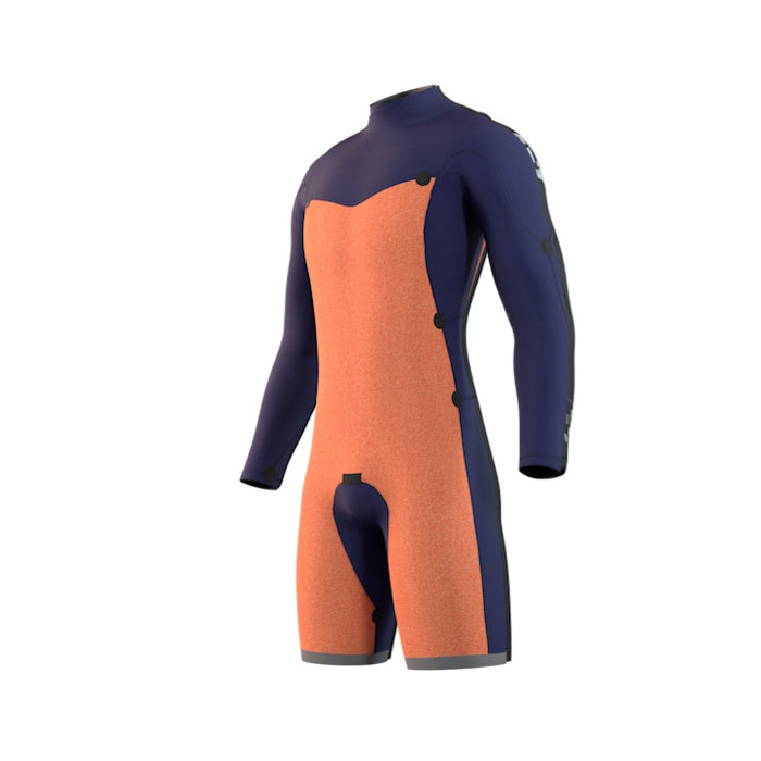 MYSTIC STAR LONGARM SHORTY 3/2mm DOUBLE FZIP