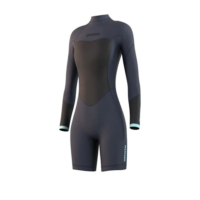 Mystic Brand Longarm Shorty 3/2mm Bzip Flatlock Women