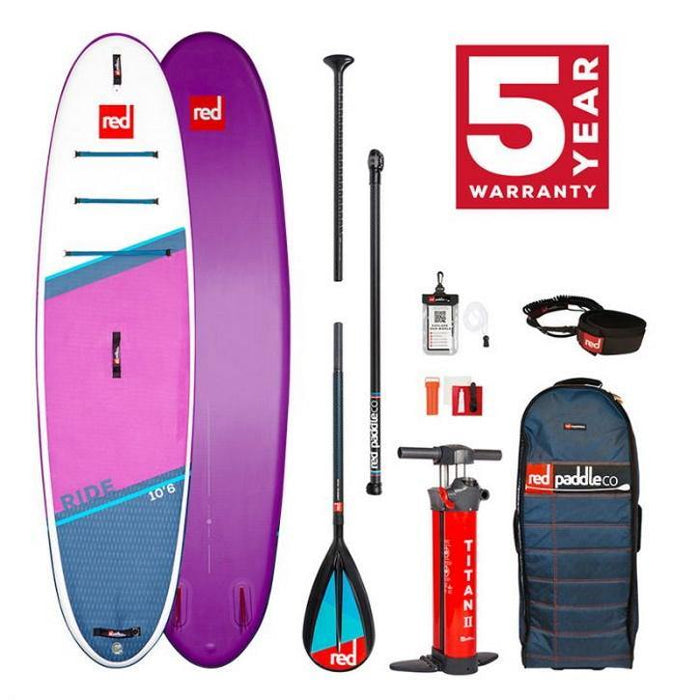 Red Paddle 10’6″ RIDE  MSL INFLATABLE PADDLE BOARD PACKAGE SPECIAL EDITION - Kite N Surf