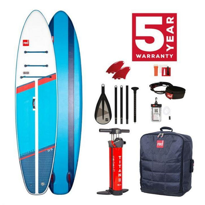 Red Paddle 11’0″ COMPACT INFLATABLE PADDLE BOARD - Kite N Surf