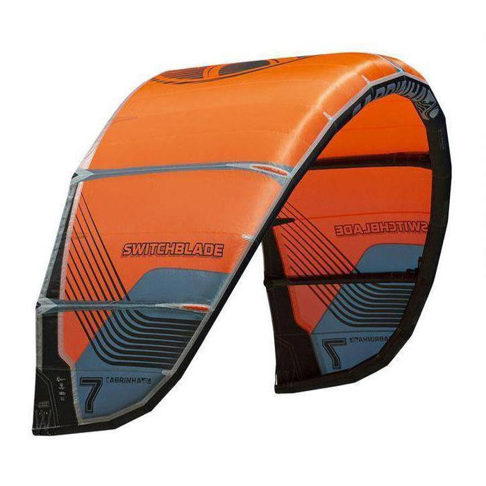 Cabrinha Switchblade 7m Orange and Blue Kite Set Package
