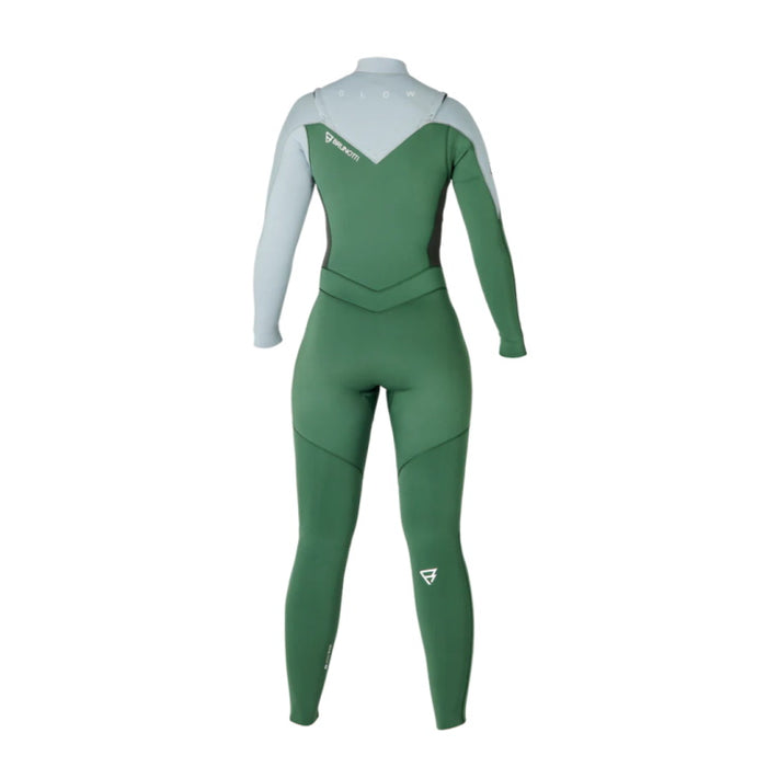 2023 Brunotti Glow Fullsuit 3/2mm Wetsuit Green Women