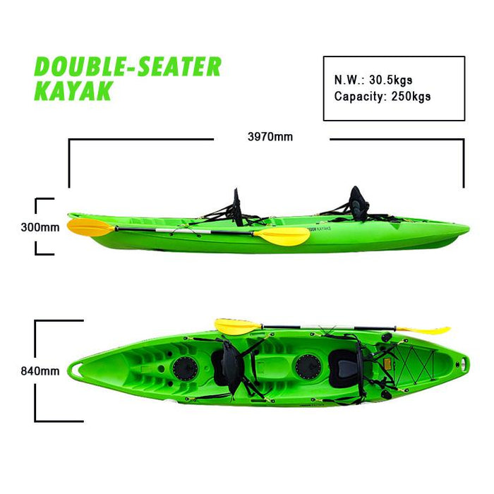 Freedom Viking Double Seat Kayak Green