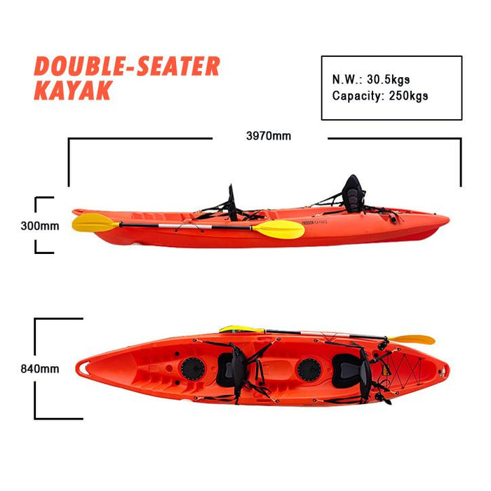 Freedom Viking Double Seat Kayak Orange