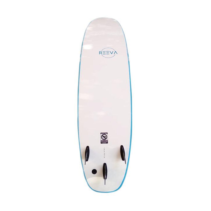 Reeva Soft top Surfboard  8'0" Blue