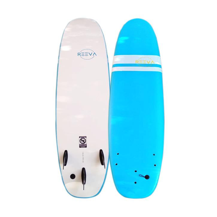 Reeva Soft top Surfboard 6'0" Blue