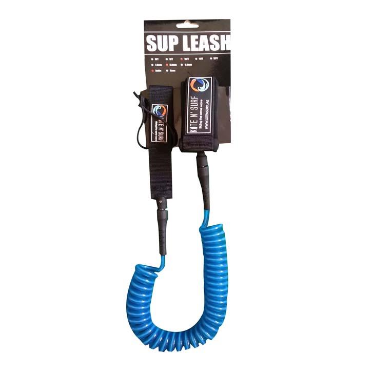 Kite N Surf SUP Coil Leash 10ft 8mm