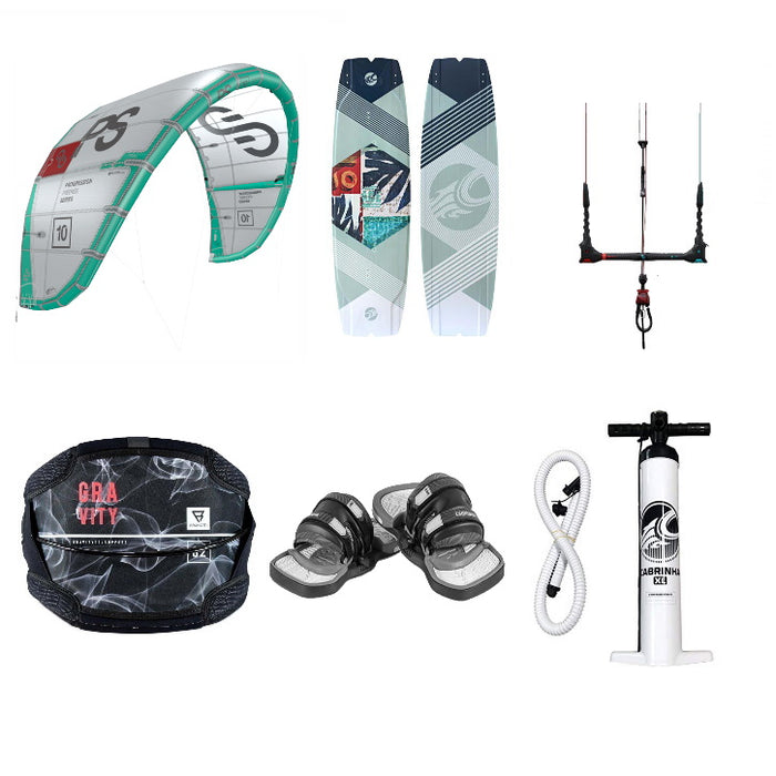 2022 Eleveight PS 10m kite surf equipment package