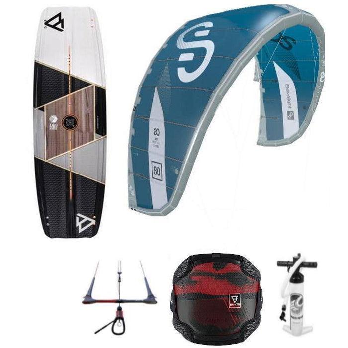 Eleveight OS 12 m2 Blue Kite Surf Equipment Package - Kite N Surf